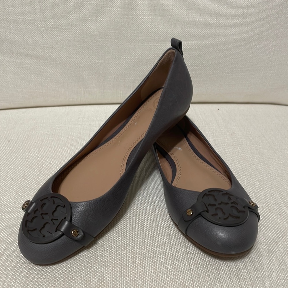 Tory Burch Mini Miller Logo Flat
